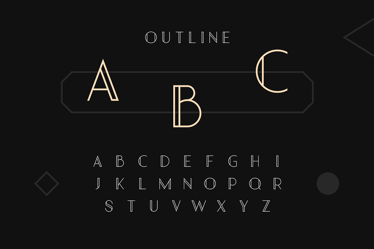 Partem Typeface preview 3