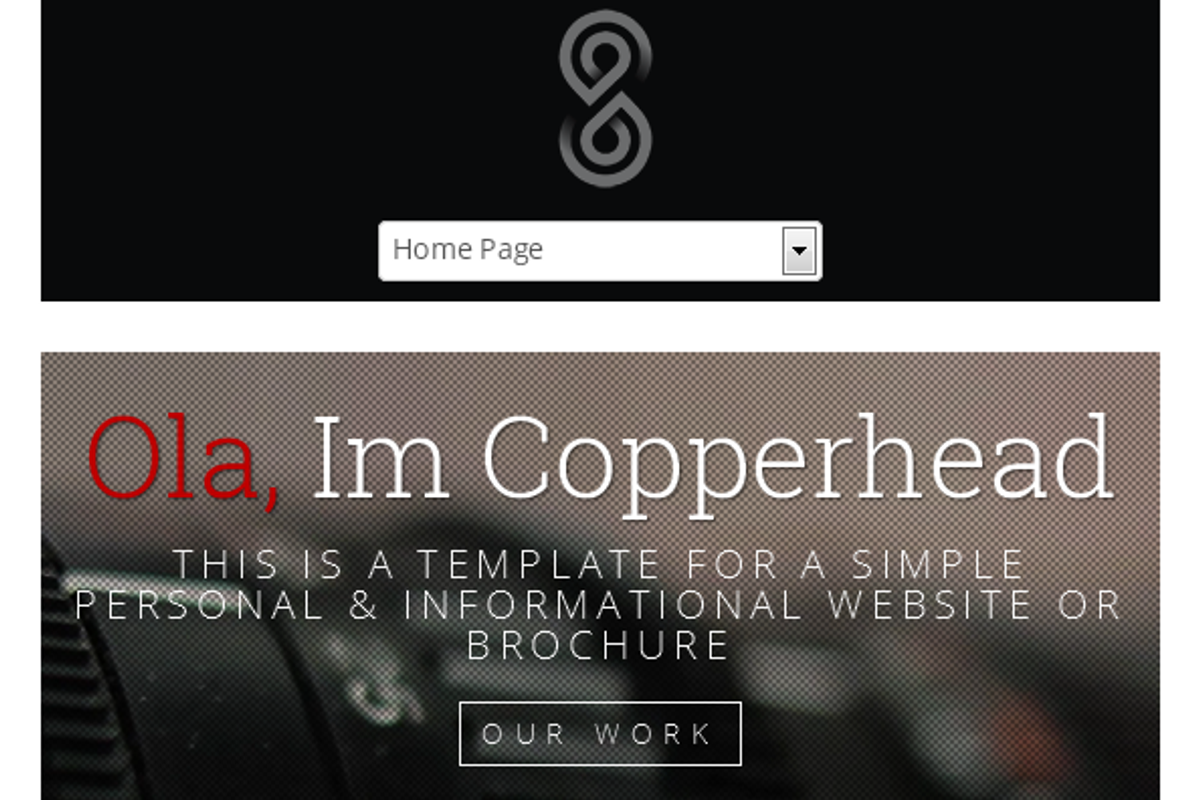 Copperhead Wordpress Theme, a WordPress Template by Made in Cardiff (Photo 3 of 3)