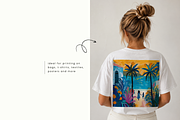 Fauvist Expressive Vibes Images, a Wallpaper Graphic by Lumeno (Thumbnail 4 of 5)