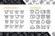 Collection Lines Icons (430+), an Outline Icon by ToozDesign (Thumbnail 9 of 18)