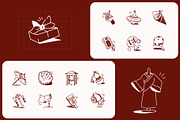 Japanese Drawing Illustration, an Outline Icon by Vectors Market (Thumbnail 6 of 8)