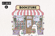 Reading Books Sublimation Bundle PNG, an Illustration by CreationArt (Thumbnail 8 of 16)