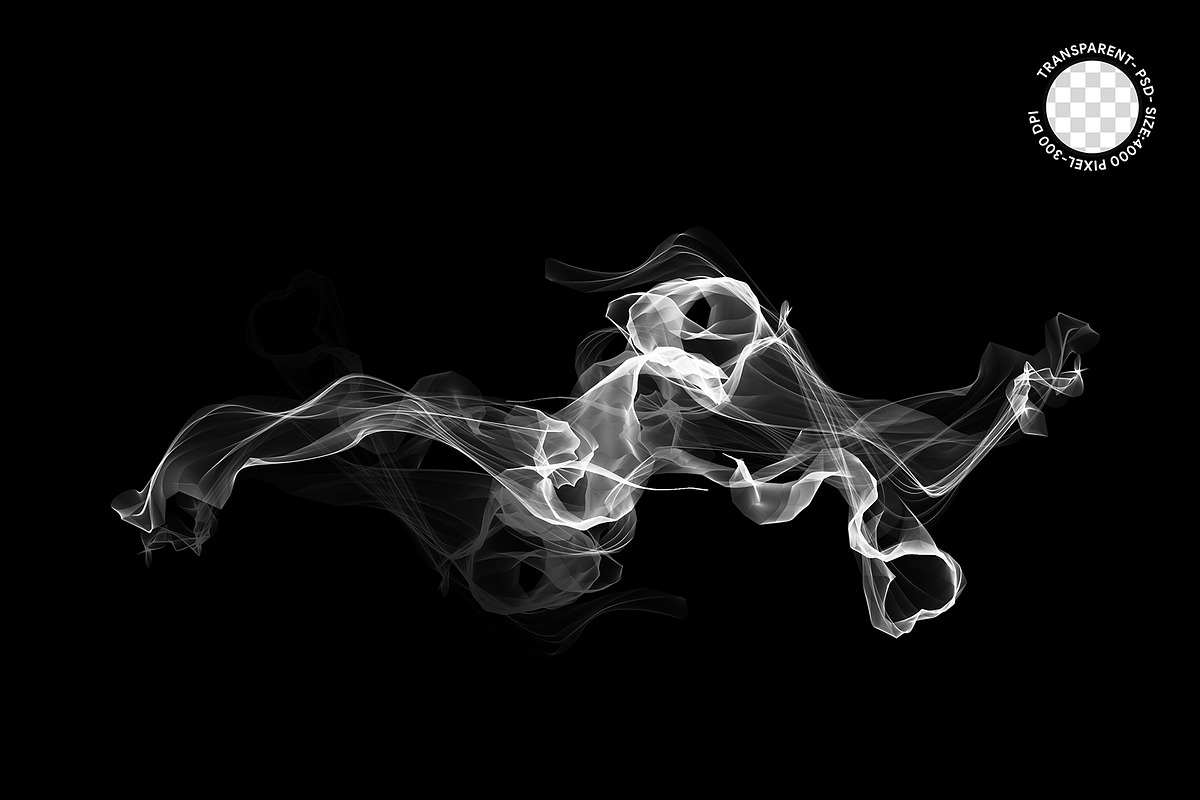 Transparent Smoke PNG & PSD Pack, a Texture Graphic by MRI STUDIO (Photo 11 of 14)