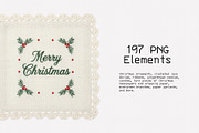 Whimsy Christmas Collage Pack, an Object Graphic by divanovskaya_nv (Thumbnail 3 of 20)
