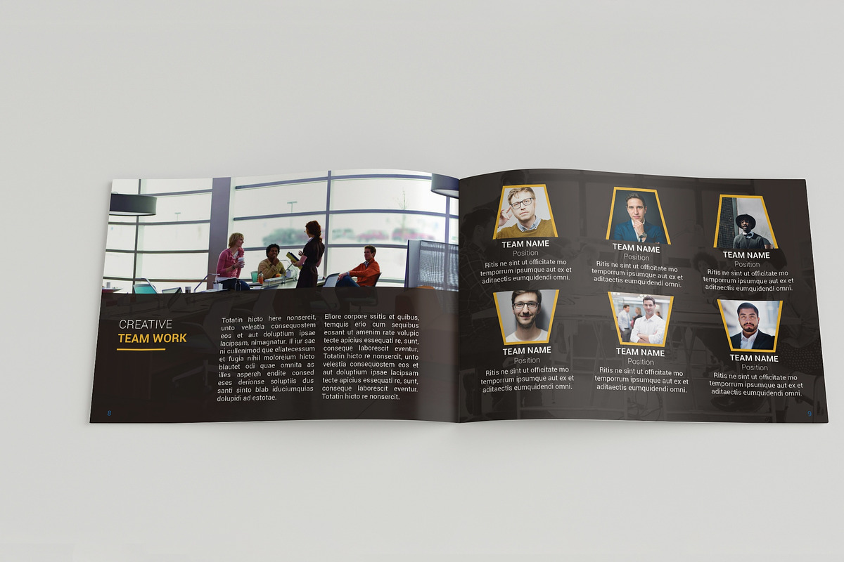 A5 Professional Brochure, a Brochure Template by BoriesBechker (Photo 6 of 11)