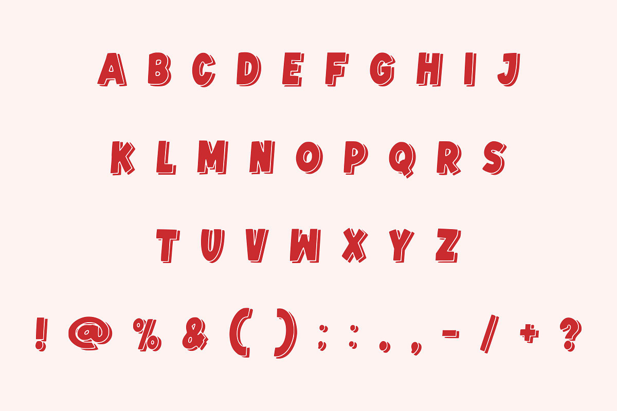 Joyful Christmas, a Font by Limited.studio (Photo 6 of 6)