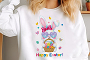 Faux Yarn Easter Bunny Png Easter Pn, an Illustration by designcity5 (Thumbnail 3 of 9)