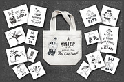 Winter quotes & animals, cards., an Animal Illustration by Designwork (Thumbnail 5 of 23)