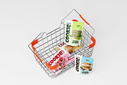 Pouch Mockup, a Product Mockup by SLAB! Design (Thumbnail 4 of 5)