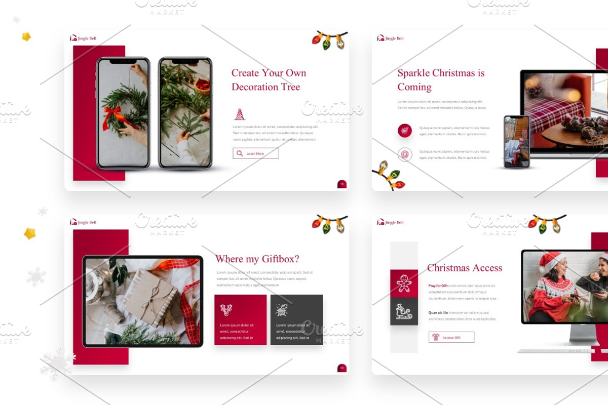 Jingle Bell Presentation, a Presentation Template by Interpitch (Photo 6 of 9)