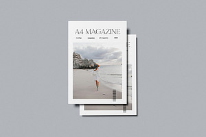 A4 Magazine Mockup
