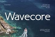 Wavecore – Modern Sans Serif, a Sans Serif Font by Vadovastd (Thumbnail 7 of 7)