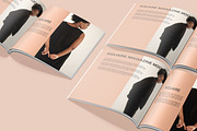 Square Magazine Mockup, a Print Template by safrizalstudio (Thumbnail 7 of 7)