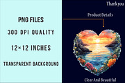 Beach Tropical Sunset PNG, an Illustration by SinaCreation (Thumbnail 4 of 5)