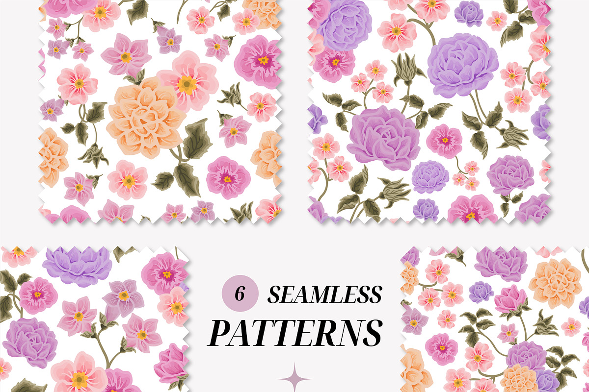 DREAMY VIOLET - Flower Collection, an Object Graphic by Artflorara (Photo 7 of 12)
