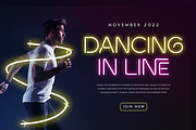 Newon - Modern Neon Light Font, a Sans Serif Font by Hamz Studio (Thumbnail 15 of 16)
