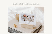 2025 Photo Calendar Canva Template, a Templates & Theme by Fern and Oak Creative (Thumbnail 4 of 7)