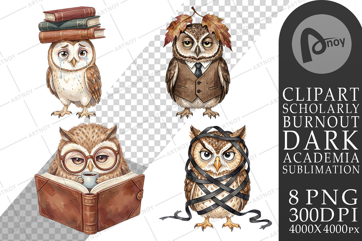 Dark Academia Sublimation, an Animal Illustration by Artnoy (Photo 12 of 18)