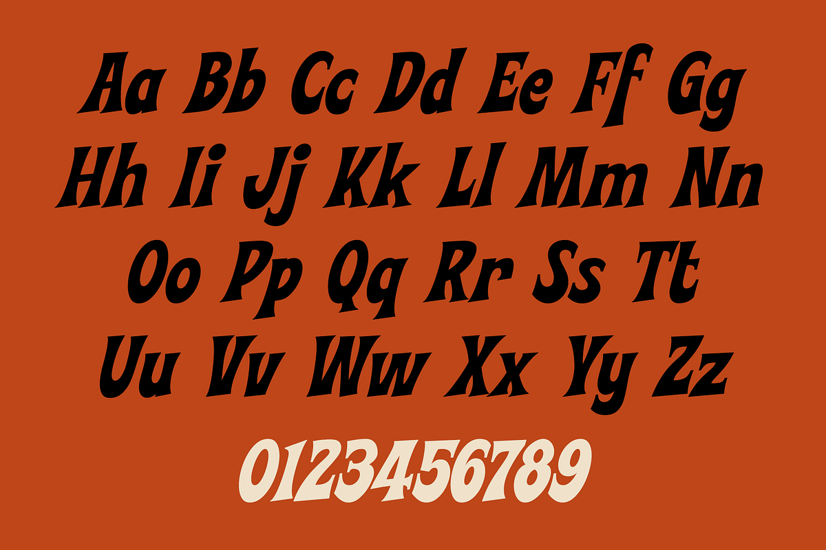 Gotjack - Vintage Comic Fonts, a Serif Font by Konstantine Studio (Photo 6 of 8)