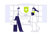 Health insurance for business owners, a Finance Illustration by Visual Generation (Thumbnail 2 of 3)