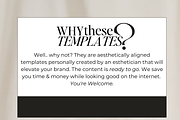 Skincare Instagram Templates Canva, a Social Media Template by Design Driven Media (Thumbnail 7 of 7)
