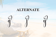 Holiday | Script Font, a Handwritten Font by Scratchones (Thumbnail 8 of 9)