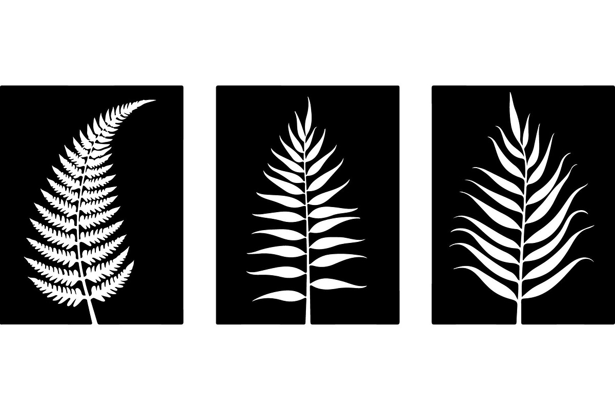 Black Laser Cut Panel Set, an Object Graphic by jahid234 (Photo 5 of 13)