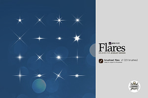 23 Procreate Flares Brashes Set