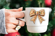 Gingerbread Coquette Christmas Png, an Illustration by OK Design (Thumbnail 2 of 4)