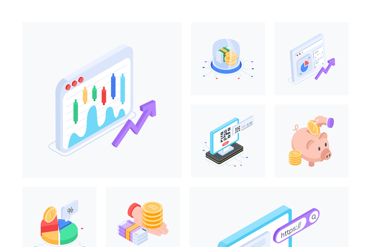 Animated Finance and Money Icons, a Duotone Icon by Vectors Market (Photo 6 of 10)