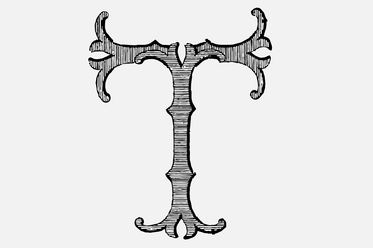 Cinzeled Victorian Alphabet, a Serif Font by Intellecta Design (Photo 4 of 5)