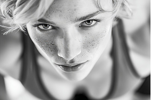 The power and quickness of a woman, a Sports & Recreation Photo by ZinetroN