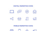 Marketing Icons, a Duotone Icon by vectorbugs (Thumbnail 2 of 5)