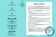 ATS friendly resume word, google doc, a Resume Template by Design_Xlab (Thumbnail 1 of 10)