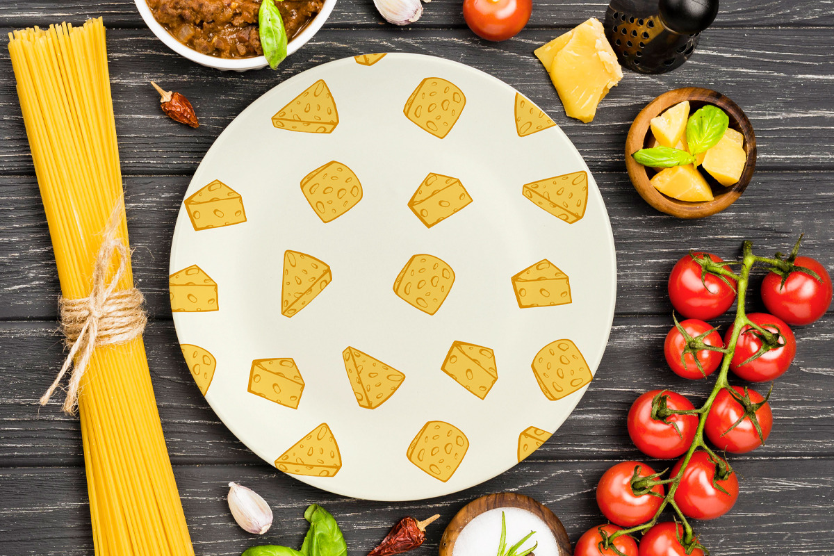 Cheese Pattern, a Pattern Graphic by Groovy Arts (Photo 4 of 5)