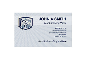 Business Card Template Construction