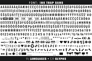 TYPEFACE Ink Trap Sans Variable FONT, a Sans Serif Font by Typo Graphic Design (Thumbnail 3 of 6)