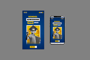 School Admissions Instagram Package