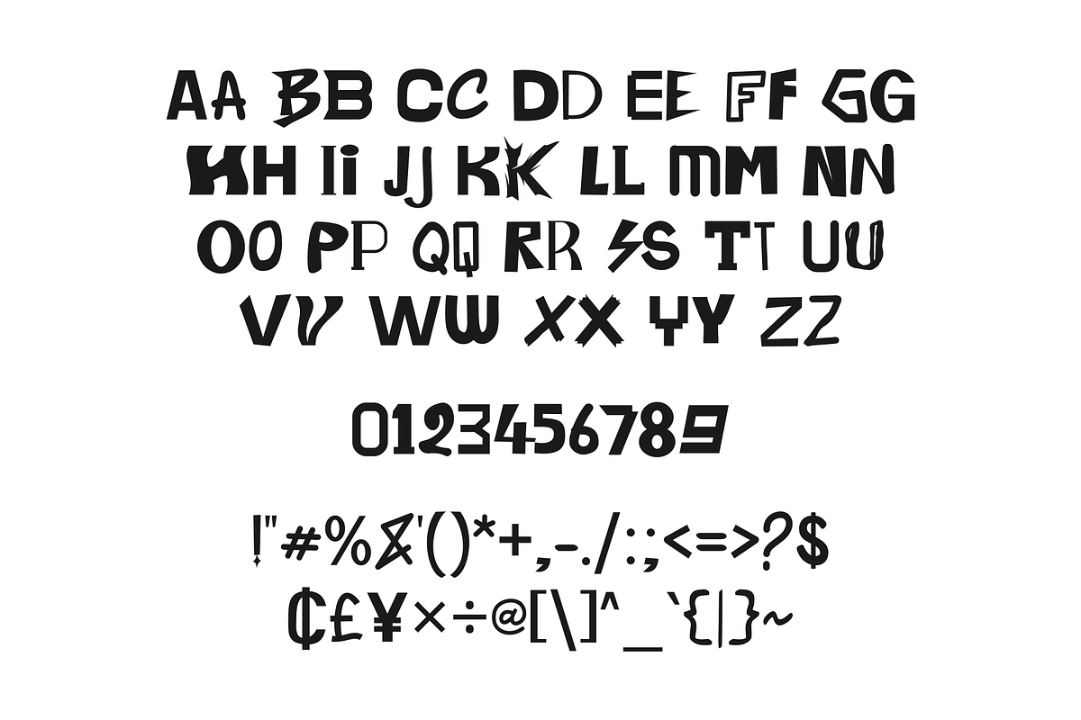 Display Banner Font, a Handwritten Font by Yktypstd (Photo 6 of 7)