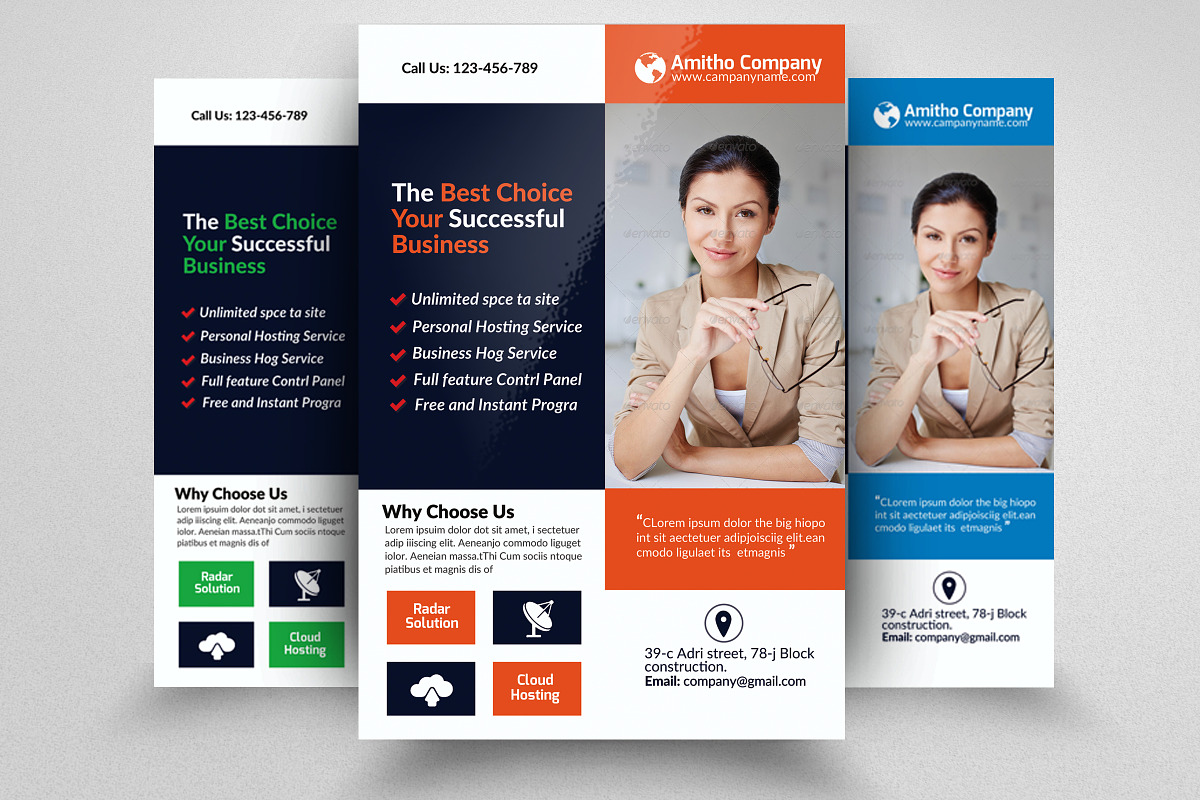 Business Industry Flyer Template, a Flyer Template by Business Flyers