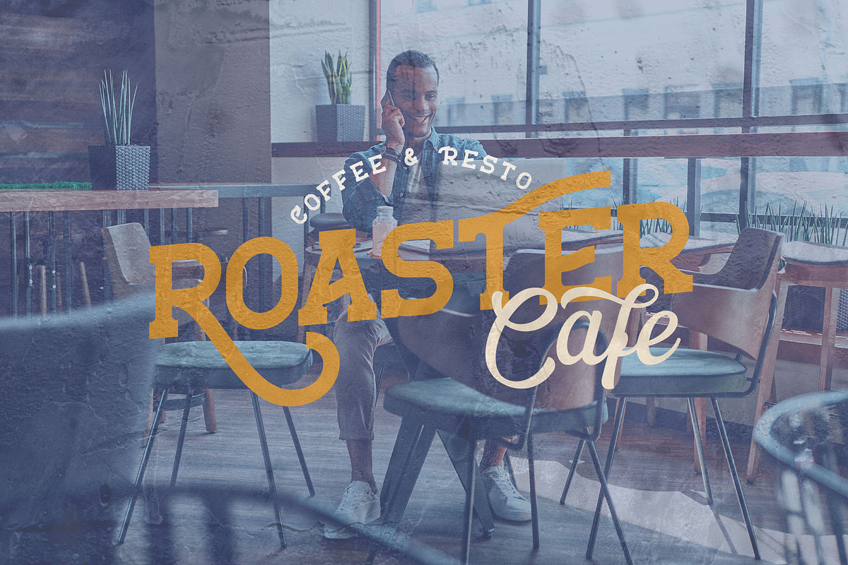 Burtuqol - Vintage Slab Serif, a Slab Serif Font by Morisco (Photo 2 of 8)