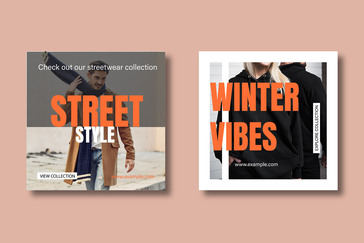 Fashion Social Media Template, a Social Media Template by MightyDesign (Photo 4 of 8)