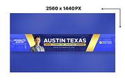 Real Estate Realtor YouTube Banner, a Social Media Template by Vaughn Studios (Thumbnail 2 of 5)