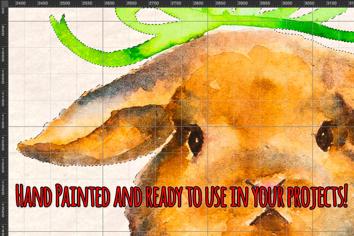 Easter Bunny Watercolor Graphics Kit, an Illustration by Violet LeBeaux (Photo 5 of 5)