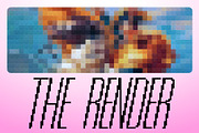 CS Resting Pixel, a Sans Serif Font by Craft Supply Co. (Thumbnail 5 of 8)