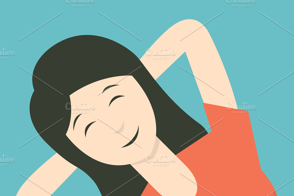 Woman in 6 gestures, a Healthcare Illustration by Smiley Creative (Photo 2 of 7)