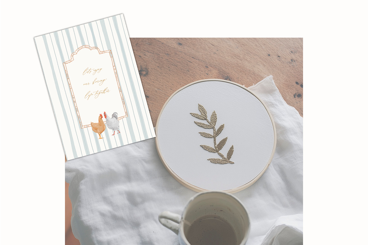 Whimsical Cottagecore Frames, a Decorative Illustration by whiteheartdesign (Photo 9 of 9)