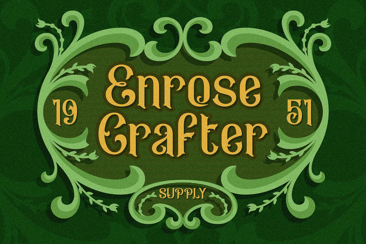 VT Bantero Typeface – Vintage Font, a Font by ViactionType (Photo 6 of 9)