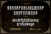 TEQUILERO, a Blackletter Font by jakejarkor (Thumbnail 2 of 8)