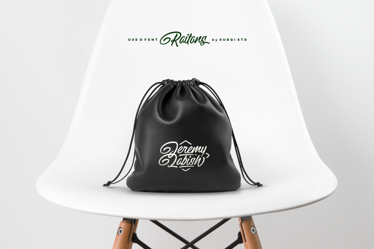 Raitons, a Script Font by Subqi Std (Photo 9 of 10)